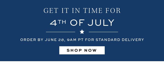 GET IT IN TIME FOR 4TH OF JULY