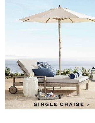 SINGLE CHAISE >
