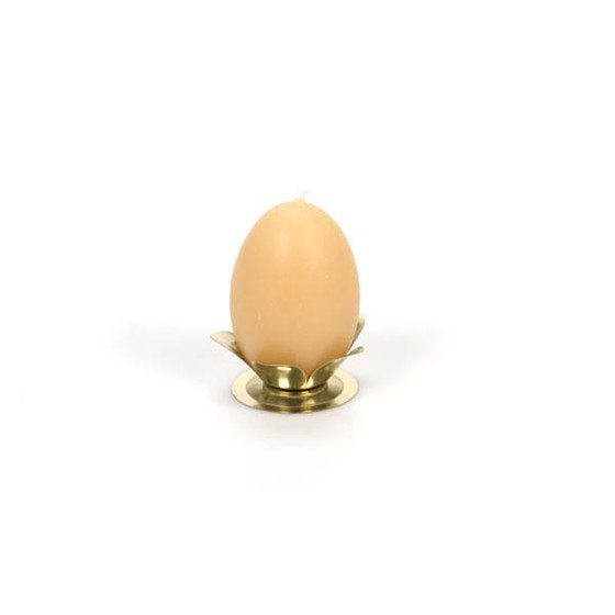 beeswax egg candle
