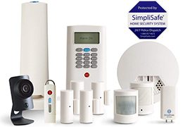 SimpliSafe 12-Piece Home Security System with HD Camera & Smoke Detector
