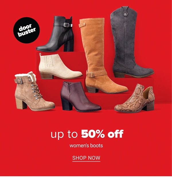 Up to 50% Off Women's Boots - Shop Now