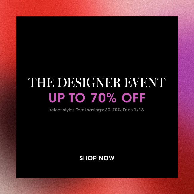 The Designer Event - up to 70% off