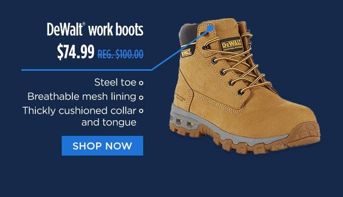 dewalt work boots sears