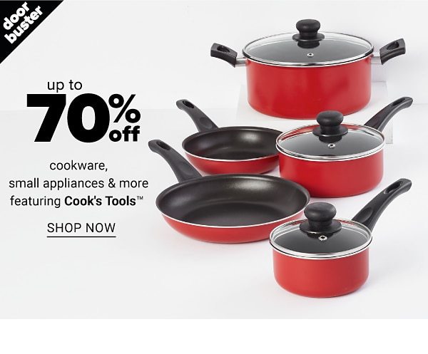 Up to 70% off Cookware, Small Appliances and more feat. Cook's Tools - Shop Now