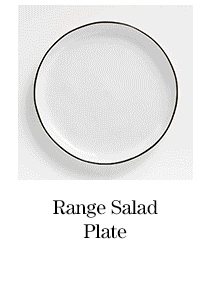 Range salad plate