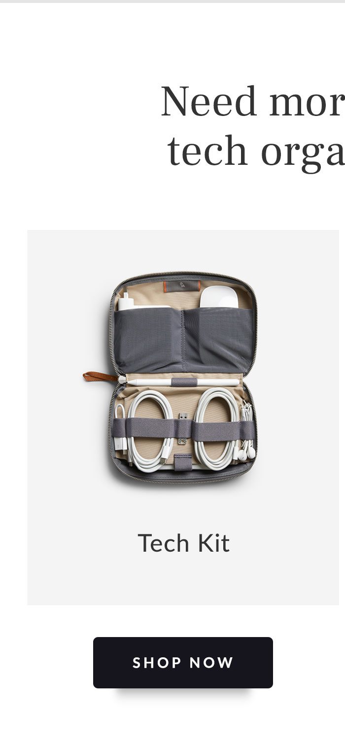 Tech Kit, CTA: Shop Now