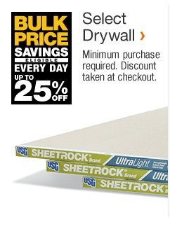 Select drywall