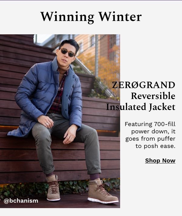 Shop ZeroGrand Reversible Insulated Jacket