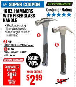 16 oz. Fiberglass Rip Hammer