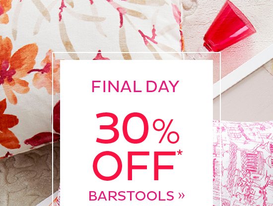 30% Off Barstools