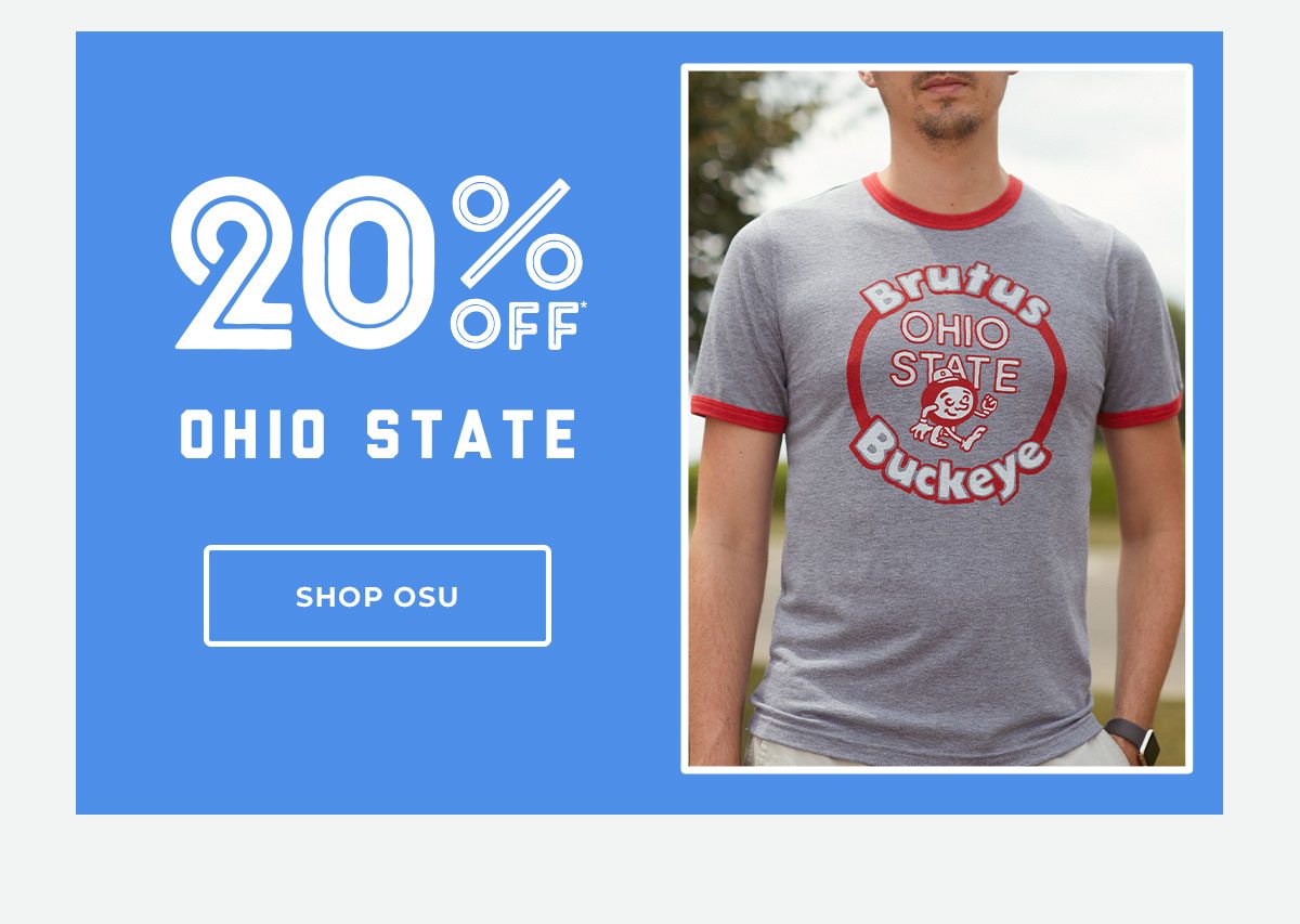 20% Off* Ohio State