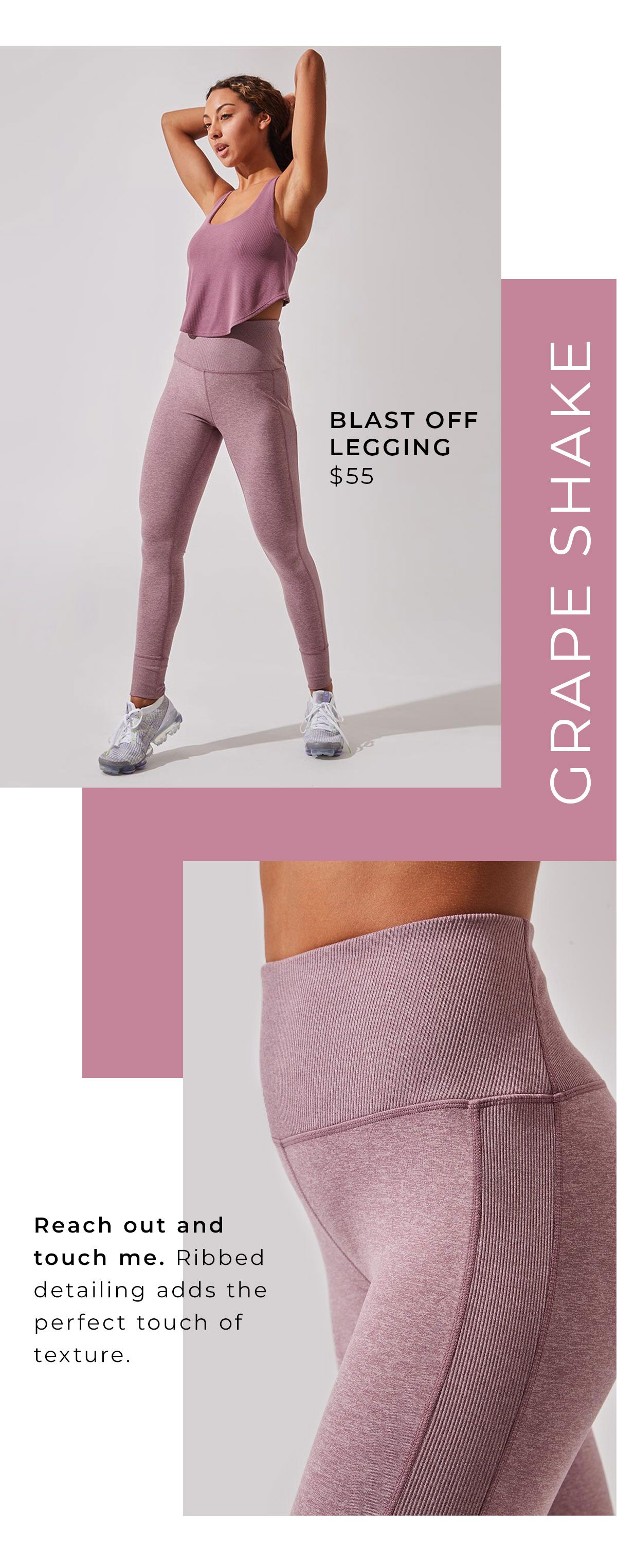 Grape Shake featuring Blast Off Legging - 55 Dollars