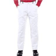 Classic White Steampunk Trousers