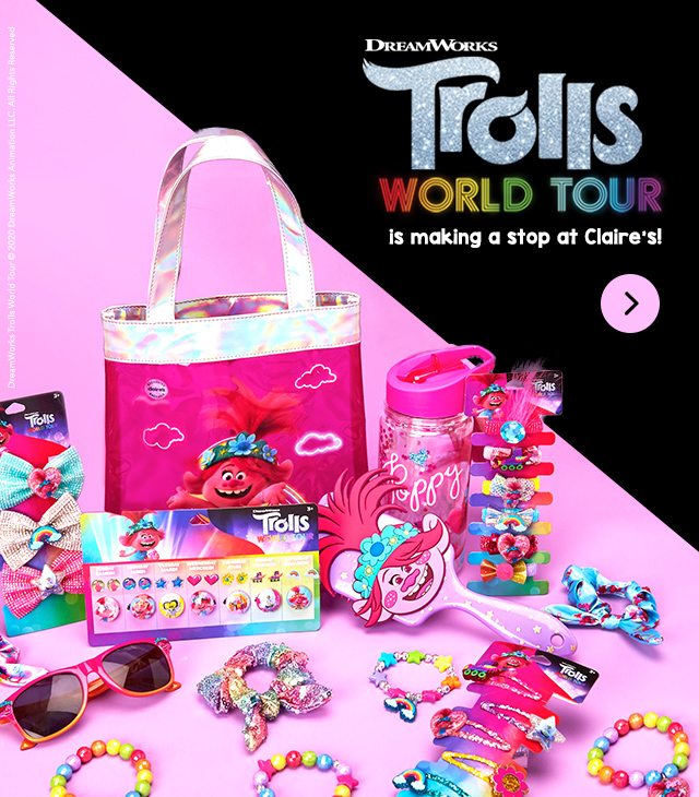 25 Off Trolls World Tour Accessories Claire S Email Archive