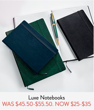 Shop Luxe Notebook