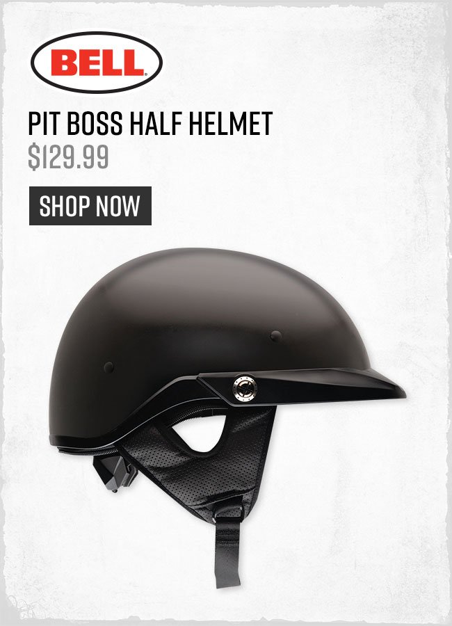 Bell Pit Boss Half Helmet