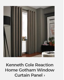 Kenneth Cole Reaction Home Gotham Window Curtain Panel