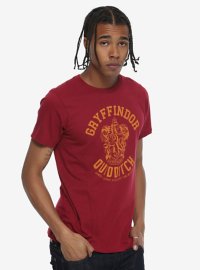 Harry Potter Gryffindor Quidditch Tee