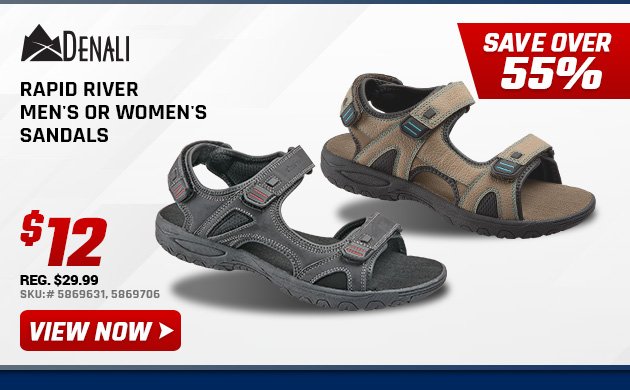 Denali Rapid River Men's or Women's Sandals