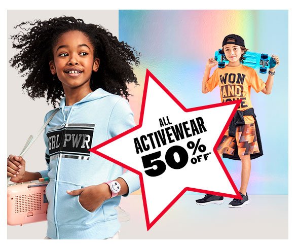 All Activewear 50% Off