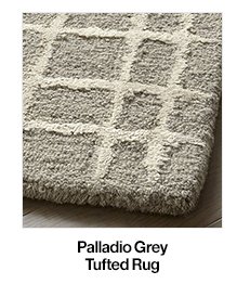 Palladio Grey Tufted Rug