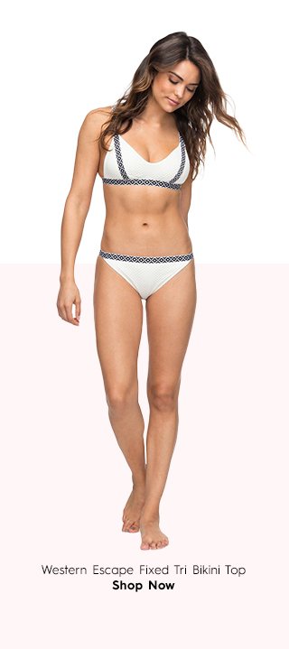 Product 3 - Western Escape Fixed Tri Bikini Top