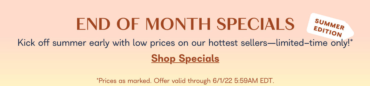 Shop Specials