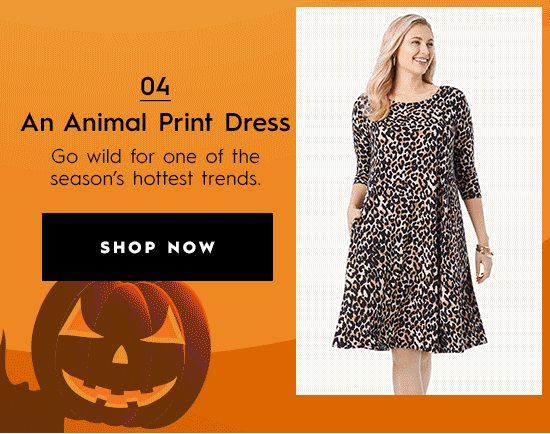 Shop Animal Print Dress