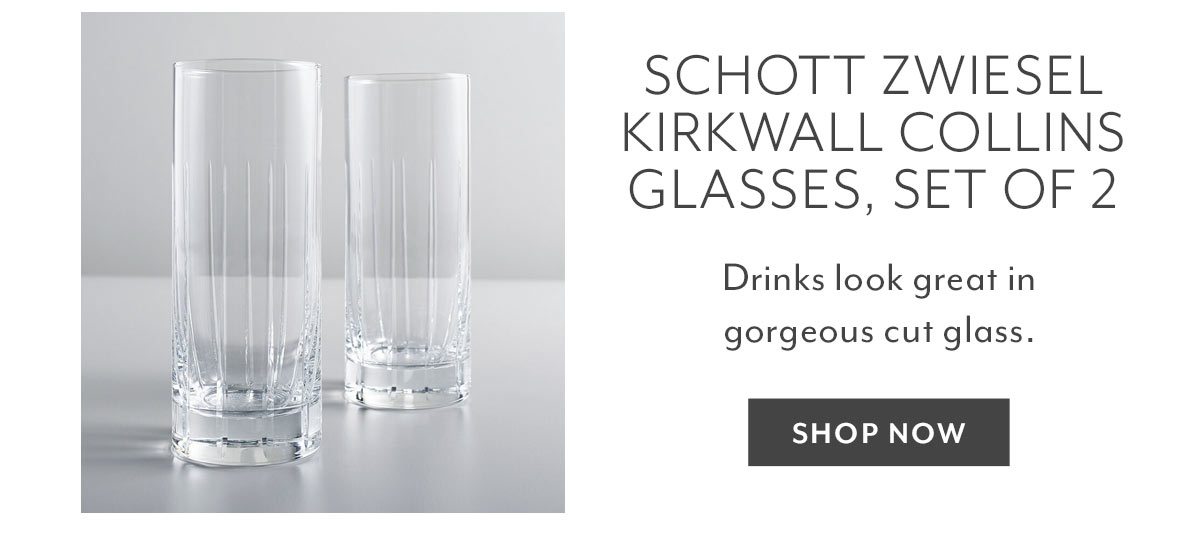 Schott Zwiesel Kirkwall Collins Glasses, Set of 2