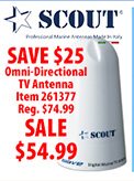 Scout TV Antennas on sale at Defender