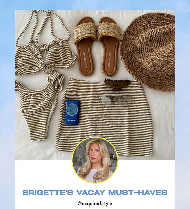 BRIDGETTE VACAY MUST-HAVES