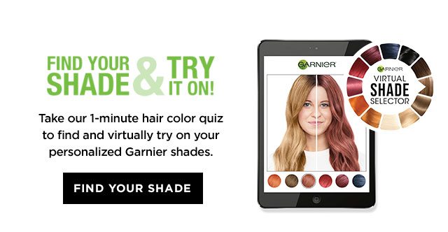 Find Your Shade And Try It On! - Find Your Shade