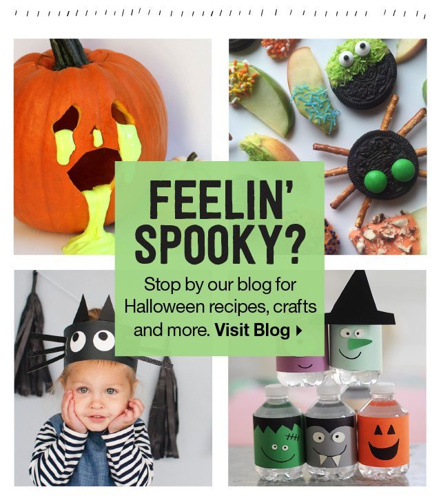 Stop by our Blog for Halloween Crafts and More