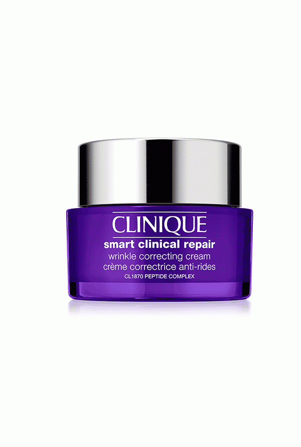 Nourishing face cream in original or rich formula. Engineered to visibly reduce lines and wrinkles for supple, younger-looking skin . Clinique Smart CLinical Repair™ Wrinkle Correcting Cream. | $77 | Shop Cream