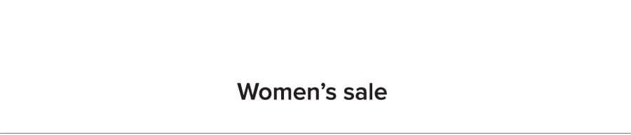 WOMEN's sale