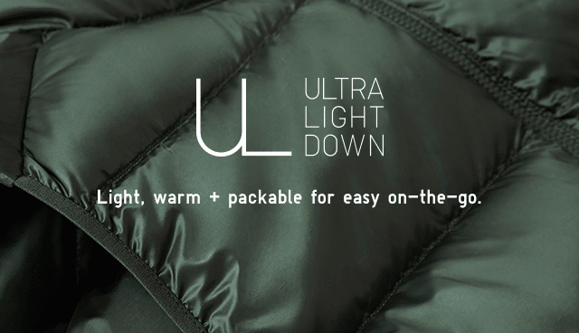 BODY - LIGHT, WARM + PACKABLE FOR EASY ON-THE-GO