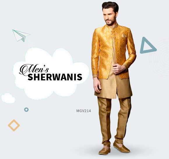 Sherwanis collection at 3-day dispatch. Shop!