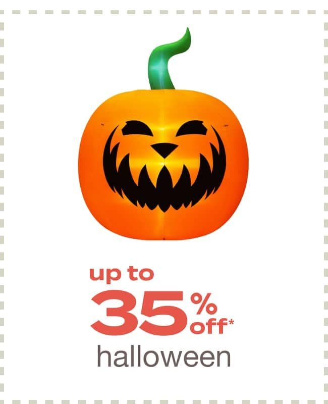 Up to 35% off Halloween