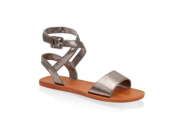 Criss Cross Ankle Strap Sandals