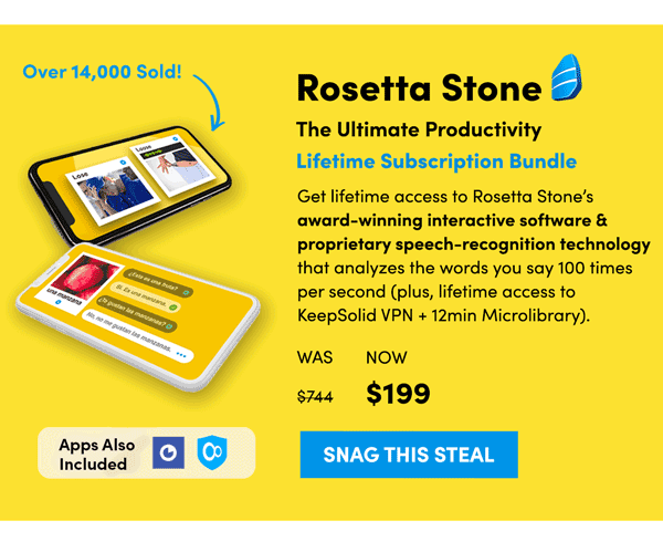 Rosetta Stone | Snag This Steal