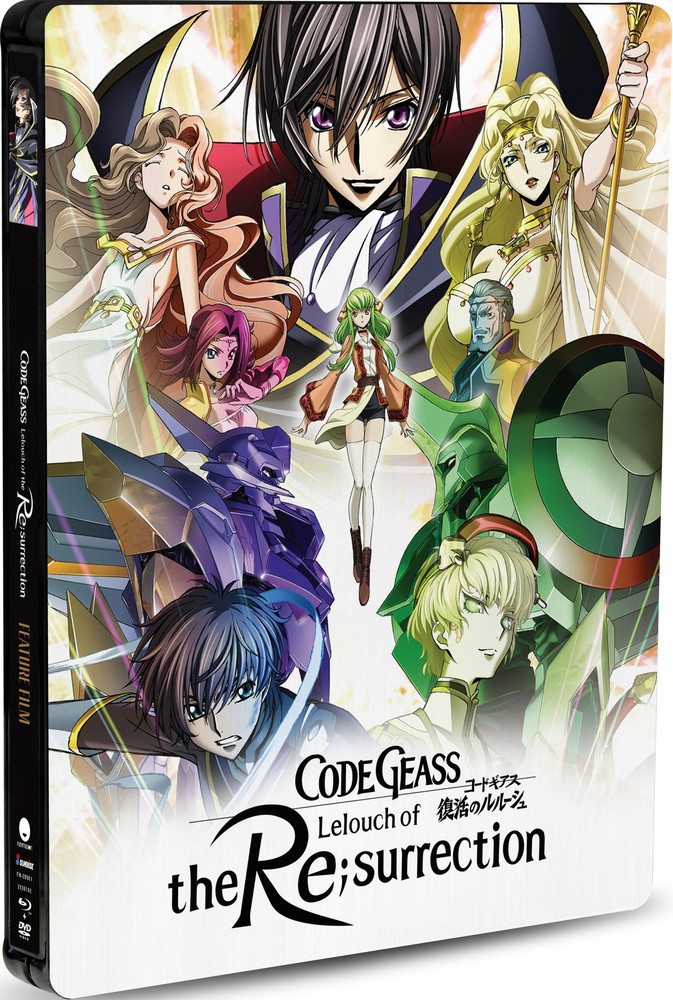Code Geass: Lelouch of the Re;surrection Steelbook Blu-ray/DVD