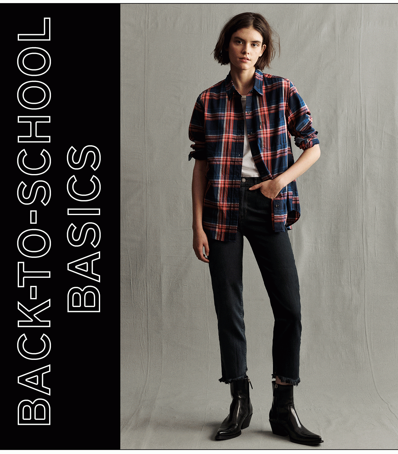 BACK-TO-SCHOOL BASICS. SHOP NOW