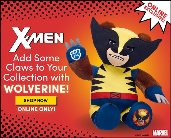 wolverine teddy bear