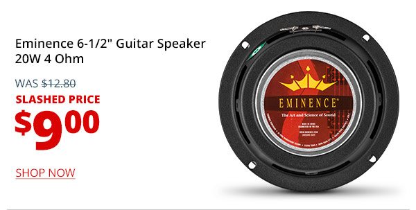 Eminence 6-1/2in Guitar Speaker 20W 4 Ohm