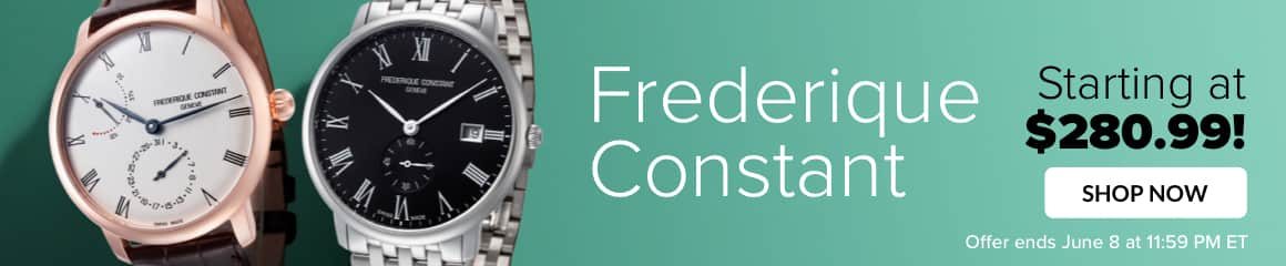 FREDERIQUE CONSTANT SALE