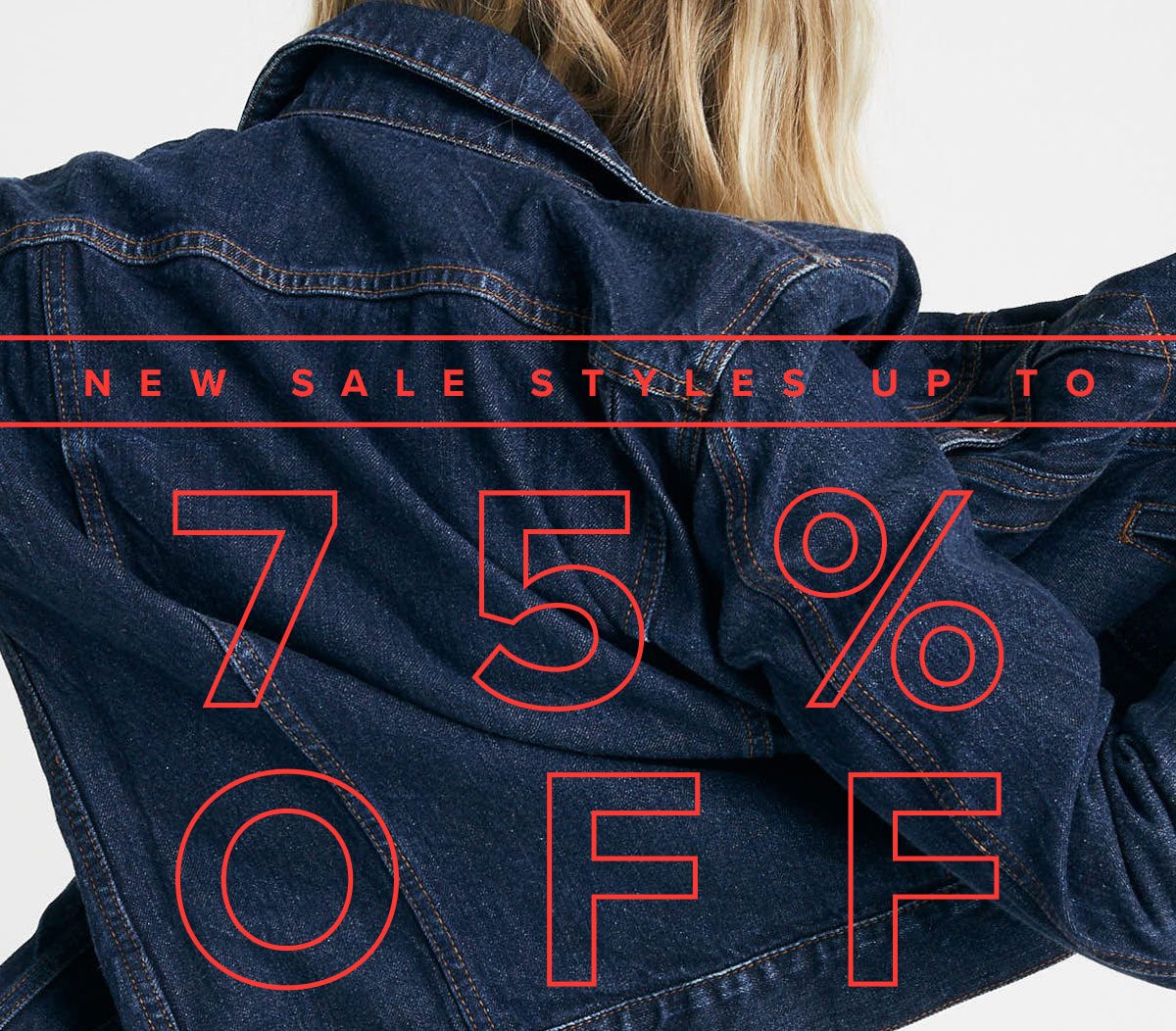 Up to 75% off 