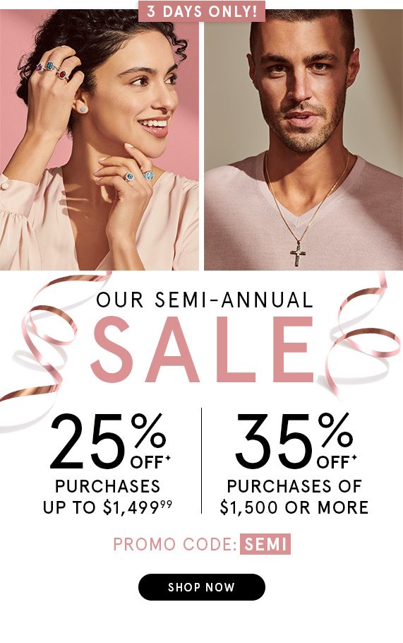 Our Semi-Annual Sale