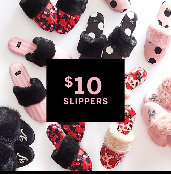 Victoria secret slippers discount $10