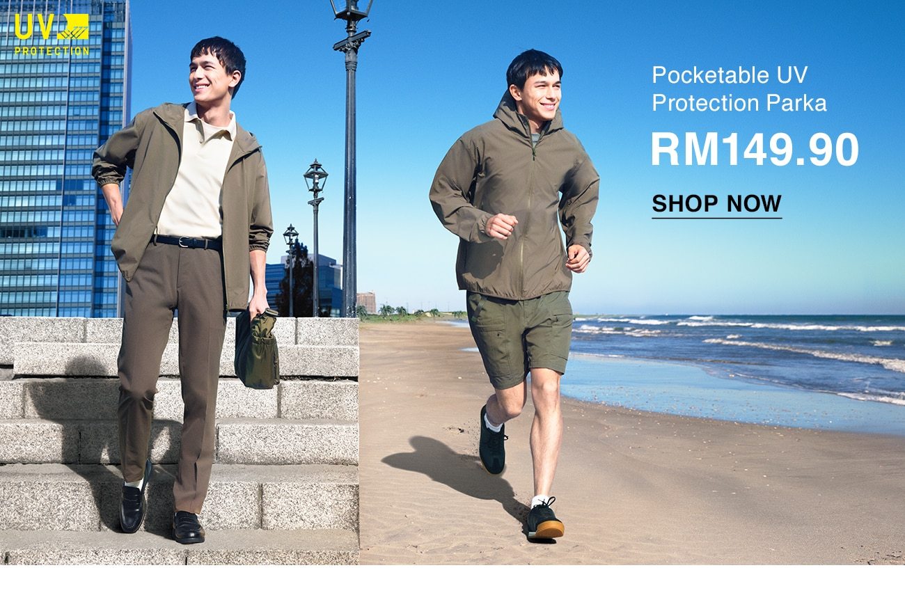 Pocketable UV Protection Parka