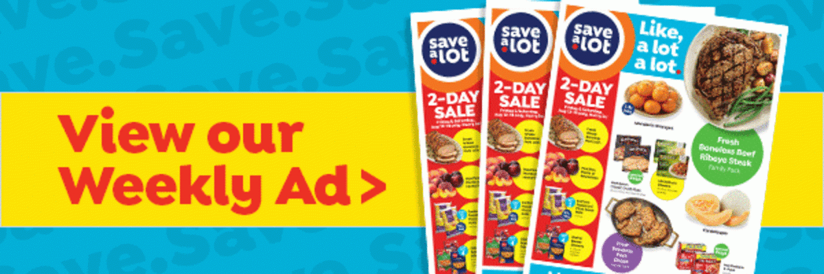 View your weekly ad from Save A Lot and start saving today.